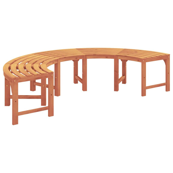 Træ Bænk 4 -Seater 210 x 80 x 45 cm Massiv Eucalyptus Træ