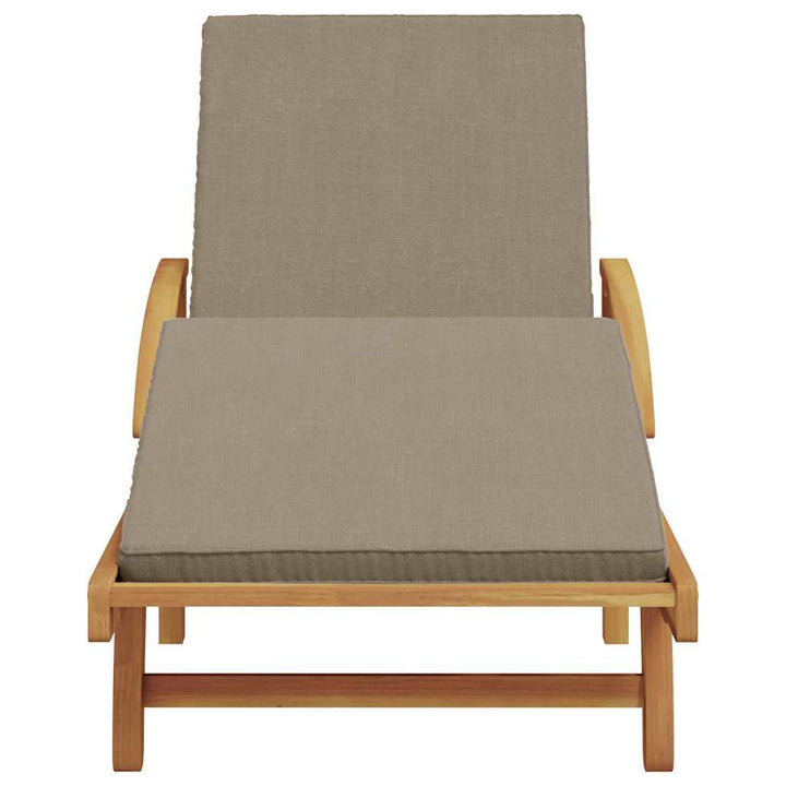Solstol Gråbrun 200 x 67 x 84 cm Massivt Akacietræ