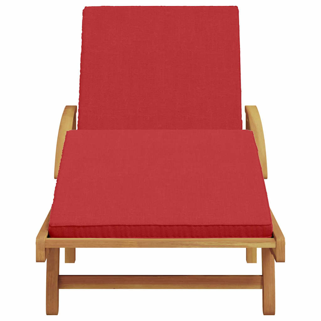 Solstol Rød 200 x 67 x 84 cm Massivt Akacietræ