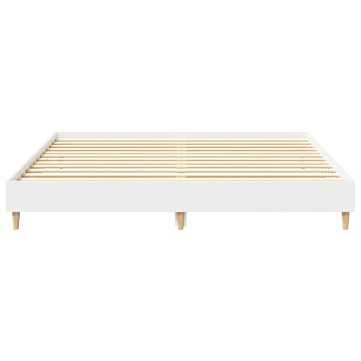 sengestel uden madras 200x200 cm konstrueret træ hvid