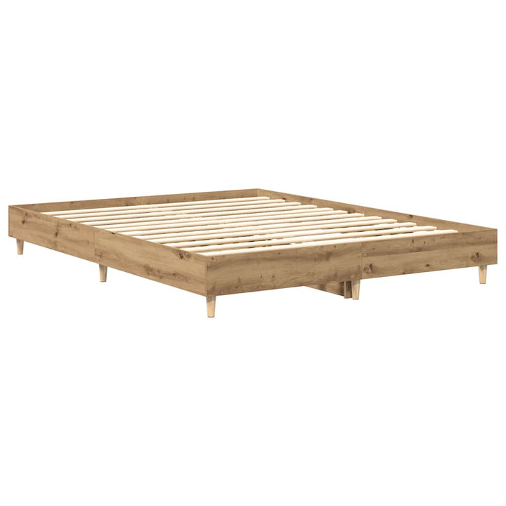 sengestel uden madras 150x200 cm konstrueret træ kunsteg