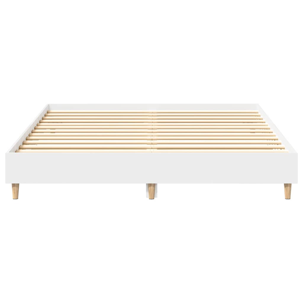 sengestel uden madras 140x200 cm konstrueret træ hvid