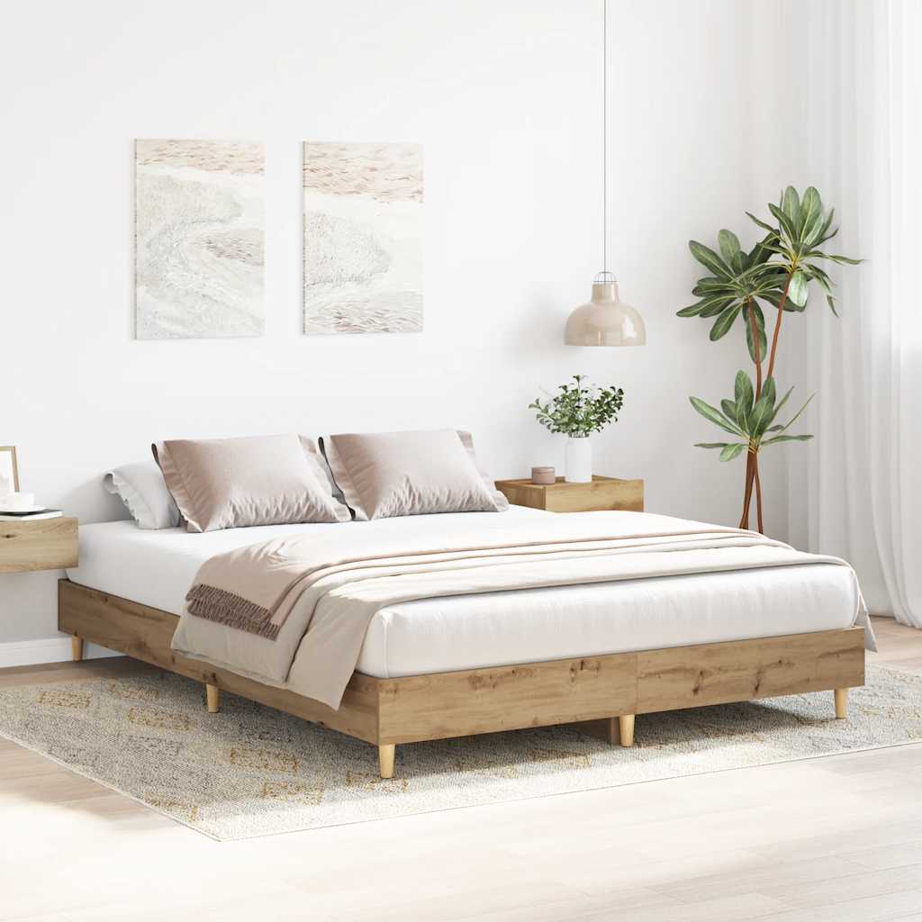 sengestel uden madras 140x200 cm konstrueret træ kunsteg