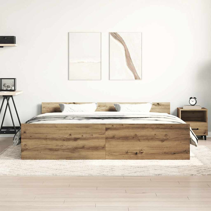sengestel uden madras 160x200 cm konstrueret træ kunsteg
