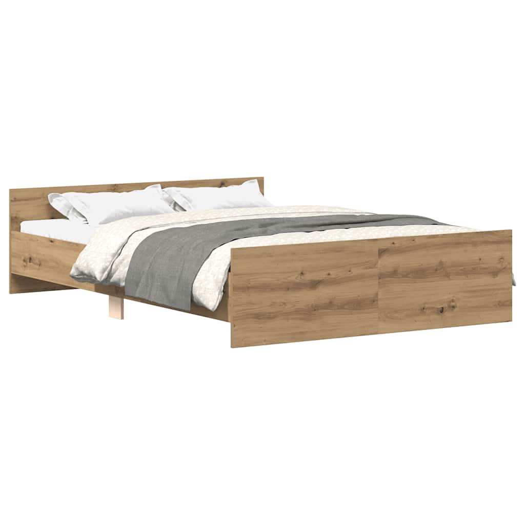 sengestel uden madras 120x190cm konstrueret træ kunsteg