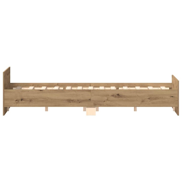 sengestel uden madras 120x190cm konstrueret træ kunsteg