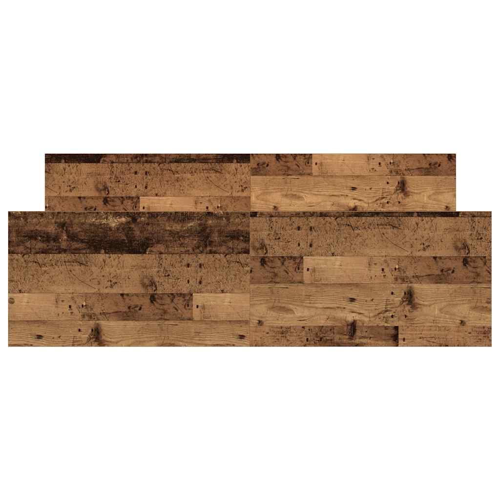 sengestel uden madras 140x190cm konstrueret træ antikt træ