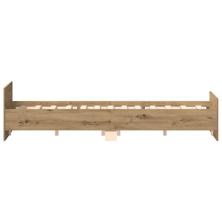 sengestel uden madras 140x190cm konstrueret træ kunsteg