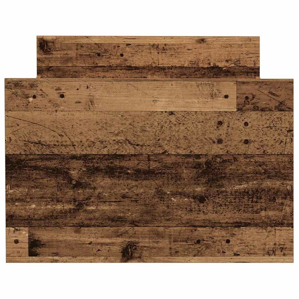 Sengeramme uden madras 100x200cm konstrueret træ antikt træ