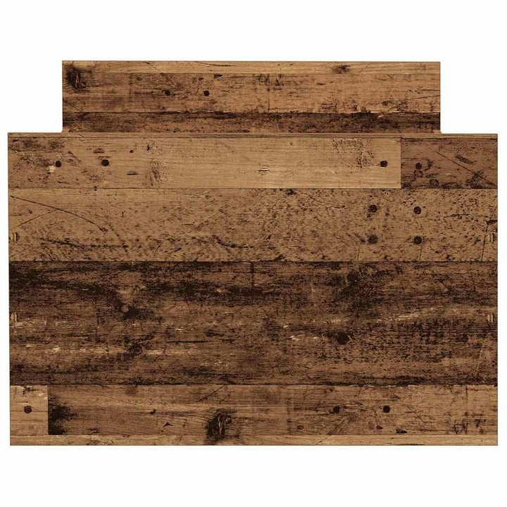 Sengeramme uden madras 100x200cm konstrueret træ antikt træ