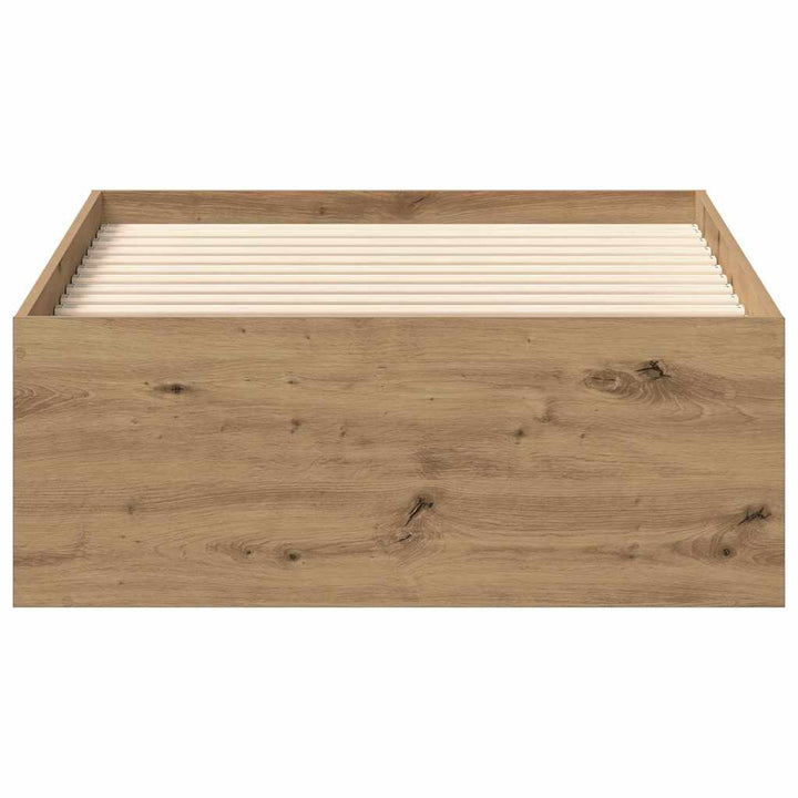 sengeramme 90x190cm uden madras konstrueret træ kunsteg