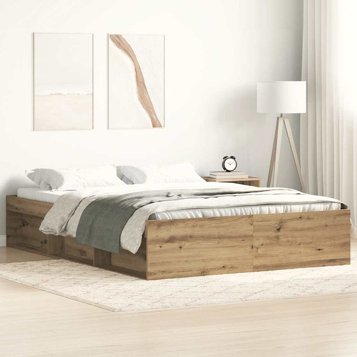 sengestel uden madras 120x200cm konstrueret træ kunsteg