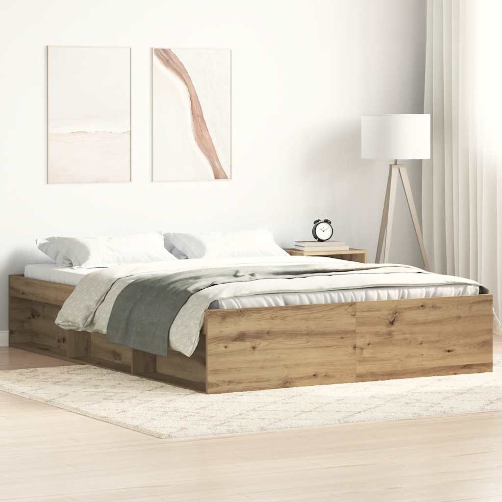 sengestel uden madras 160x200 cm konstrueret træ kunsteg