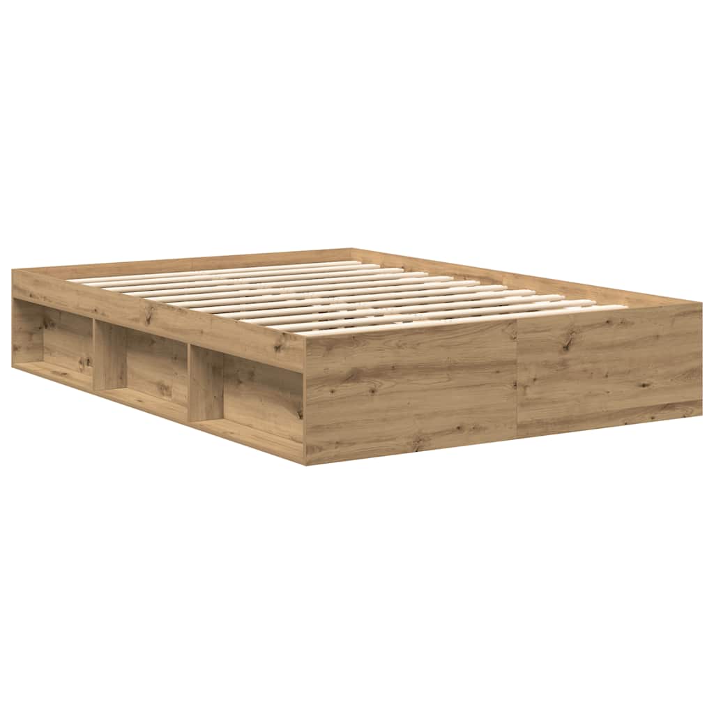 sengestel uden madras 120x190cm konstrueret træ kunsteg