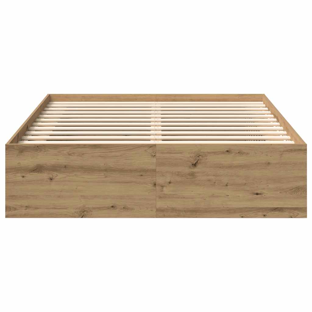 sengestel uden madras 120x190cm konstrueret træ kunsteg