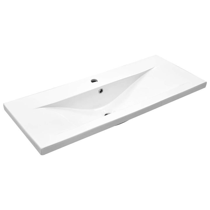 underskab med indbygget håndvask antikt trælook