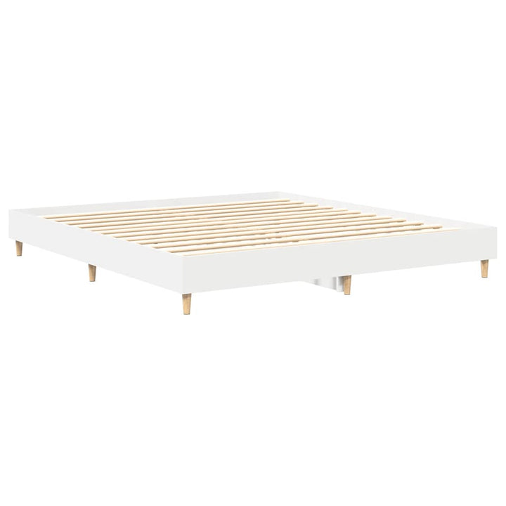 sengestel uden madras 180x200 cm konstrueret træ hvid