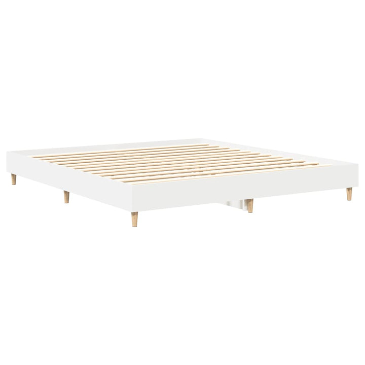 sengestel uden madras 180x200 cm konstrueret træ hvid