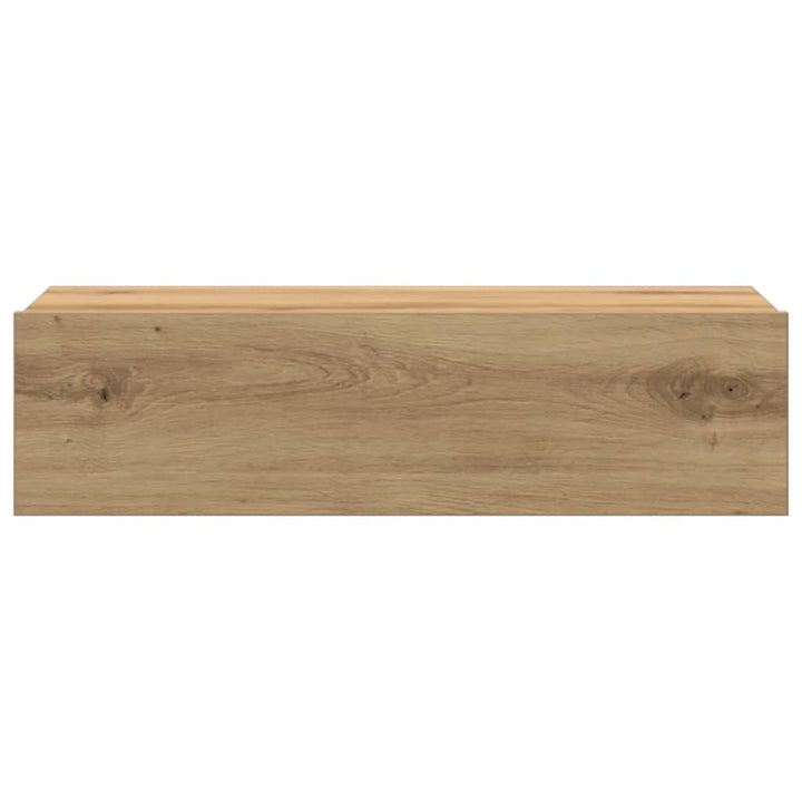 sengebord 60x35 cm konstrueret træ kunsteg