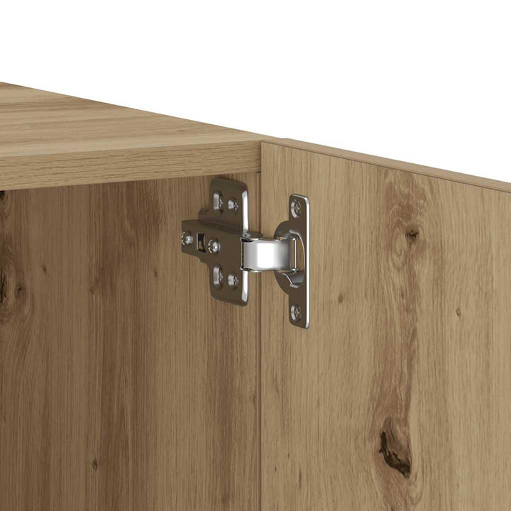 sengebord 100x35x40 cm konstrueret træ kunsteg