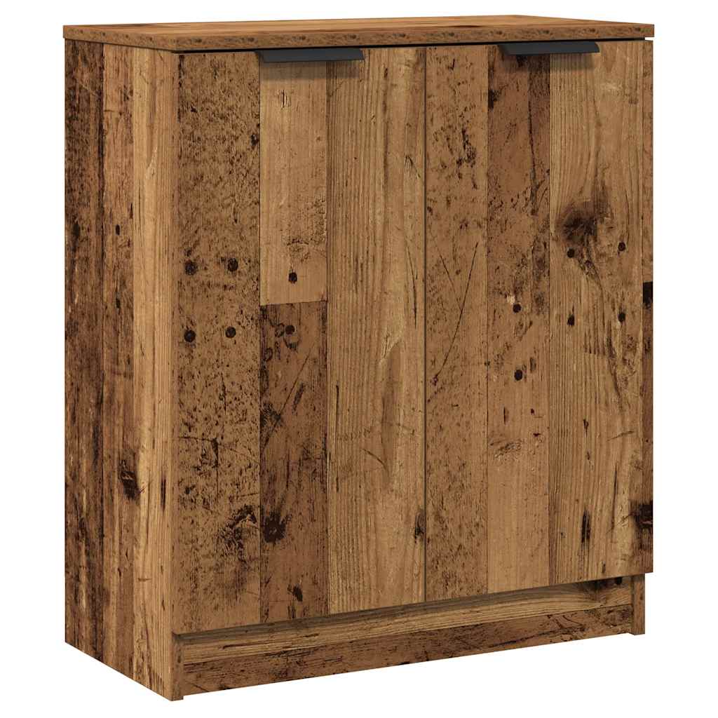 Skænke 3 stk Gammelt træ 60x30x70 cm Konstrueret træ
