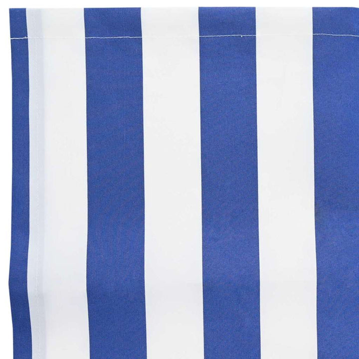 Reservedug til markise Blå og Hvid 3,5 x 2 m Polyester