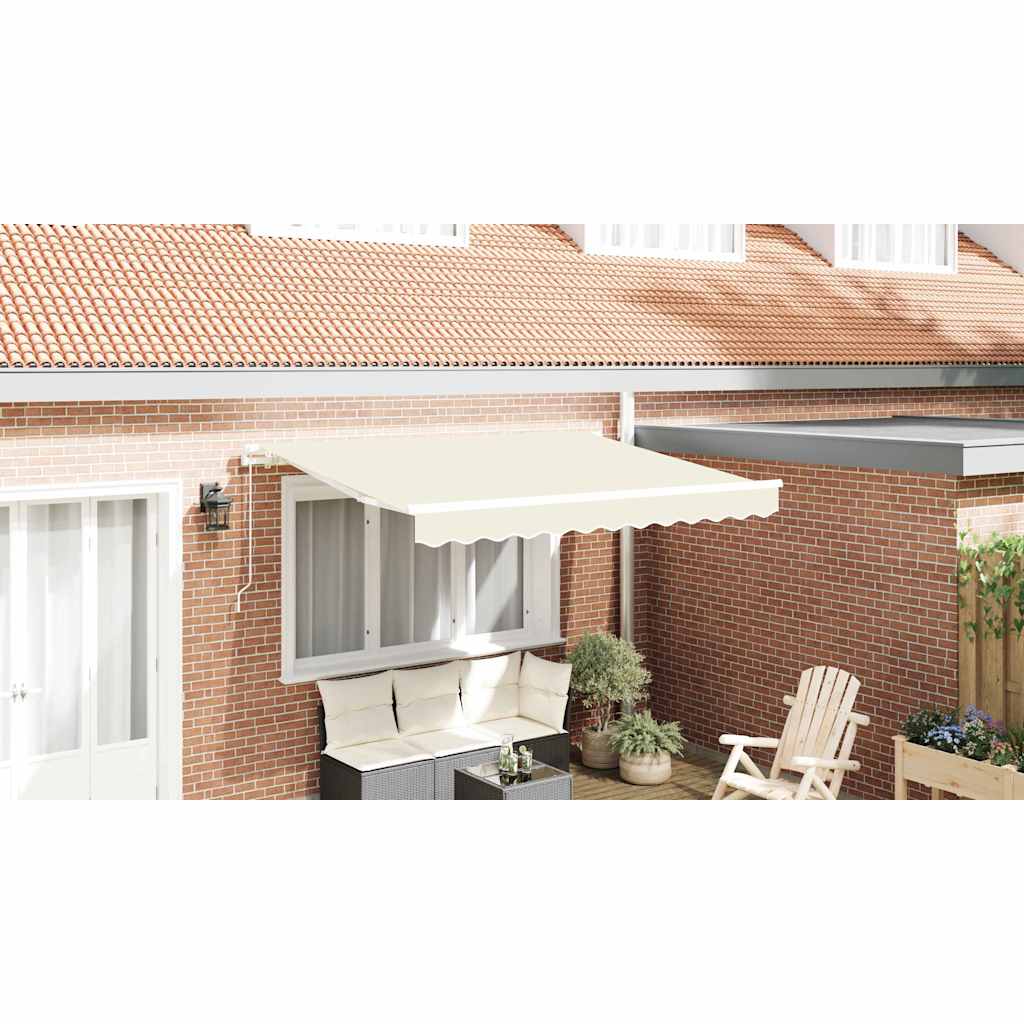 Reservedug til markise Creme 3 x 2 m Polyester