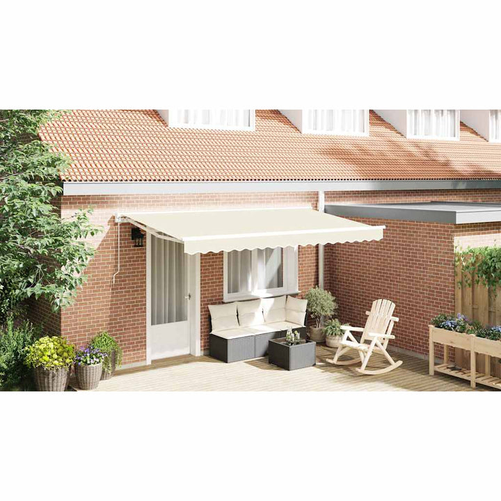 Reservedug til markise Creme 4 x 2 m Polyester