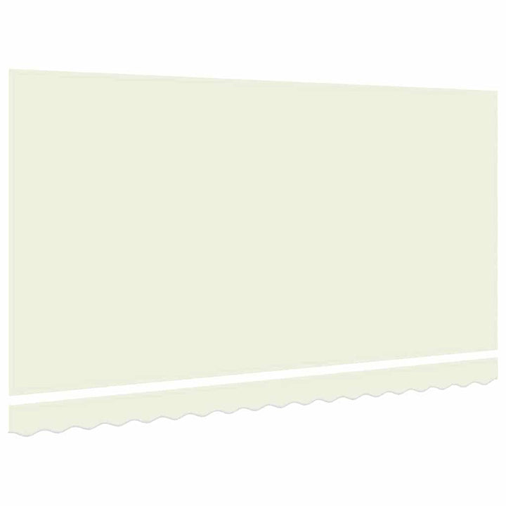 Reservedug til markise Creme 4 x 2 m Polyester