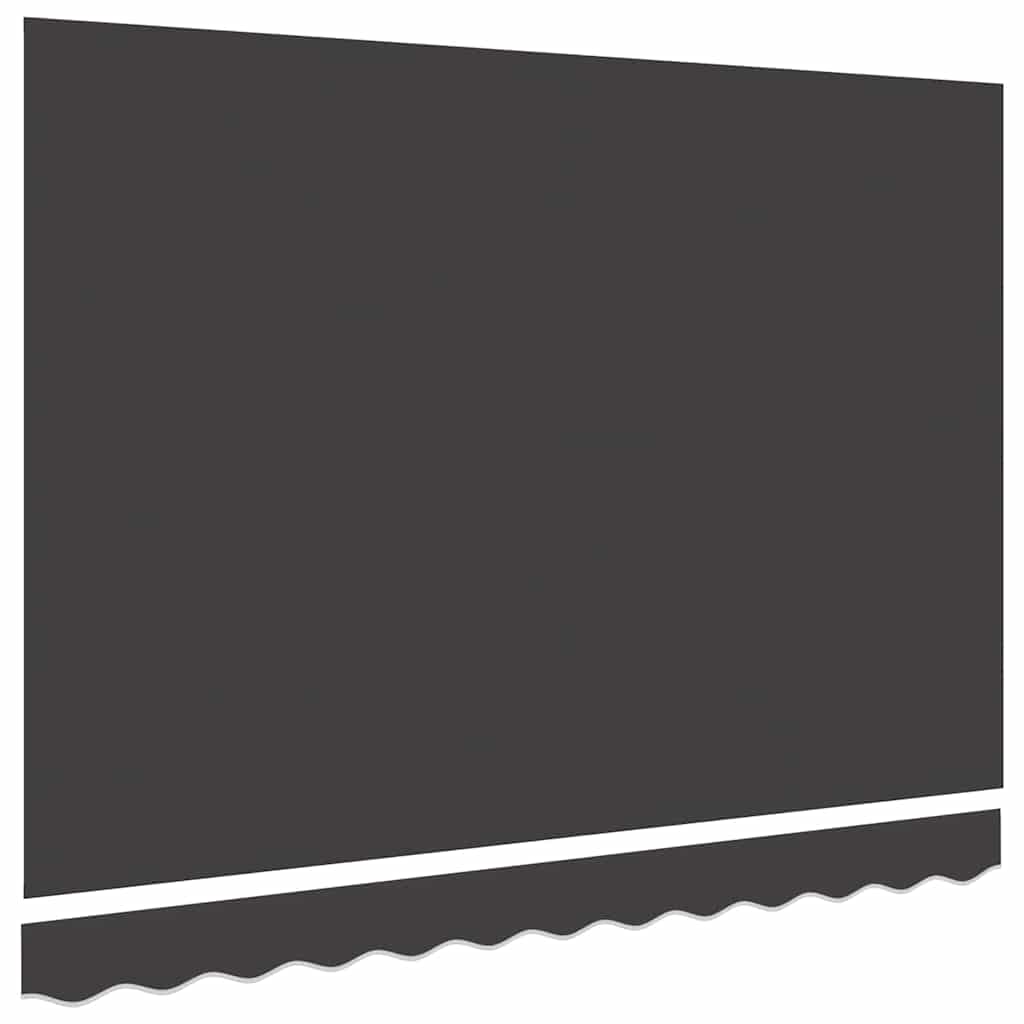 Reservedug til markise Antracit 2,5 x 2 m Polyester