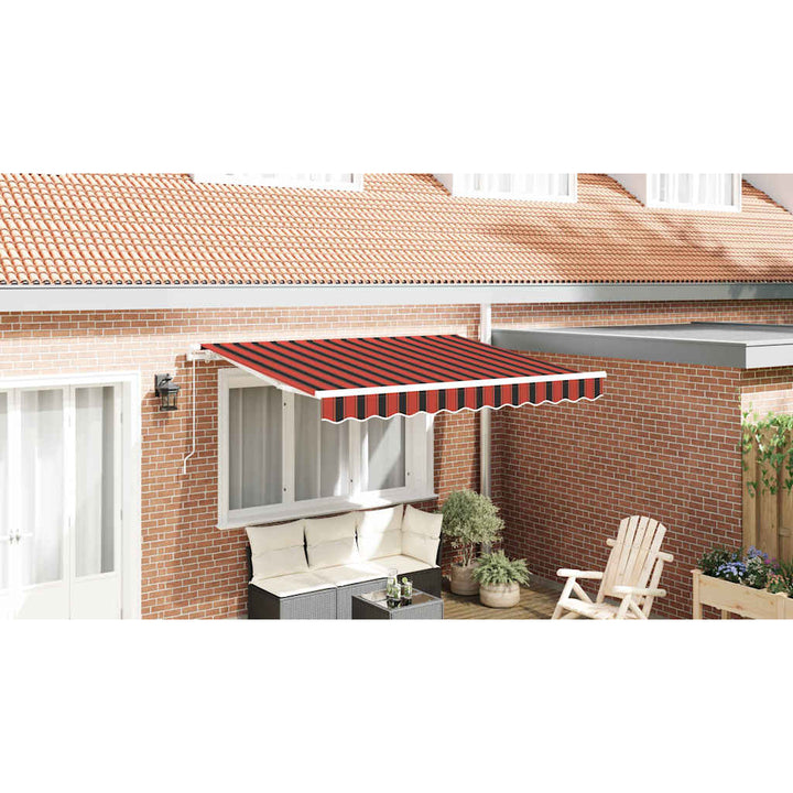 Reservedug til markise Orange og Brun 3,5 x 2 m Polyester
