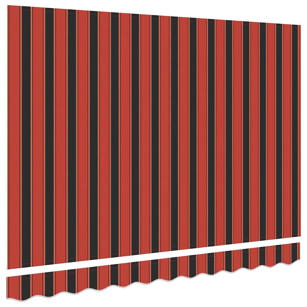 Reservedug til markise Orange og Brun 3,5 x 2 m Polyester