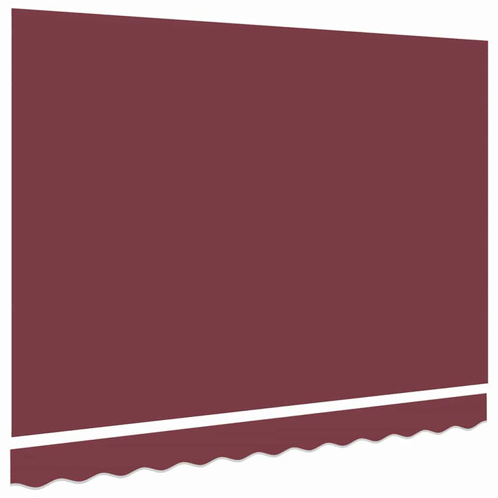 Reservedug til markise Bordeaux Rød 2,5 x 2 m Polyester