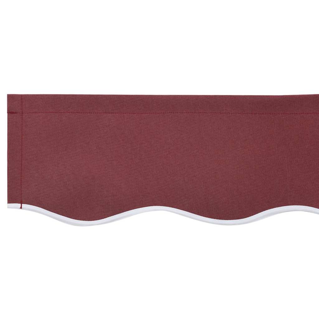 Reservedug til markise Bordeaux Rød 4 x 2 m Polyester