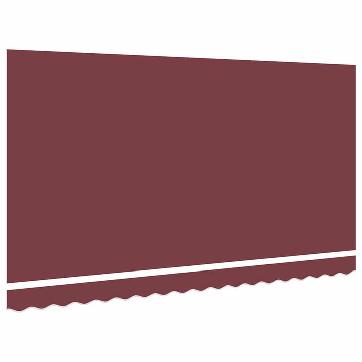 Reservedug til markise Bordeaux Rød 4 x 2 m Polyester