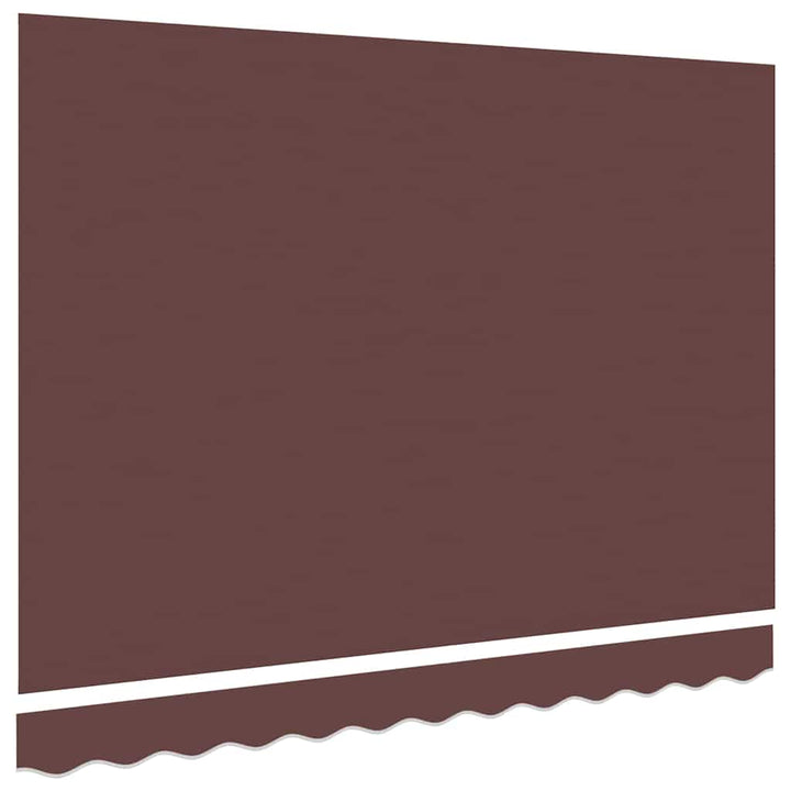 Reservedug til markise Brun 3,5 x 2 m Polyester
