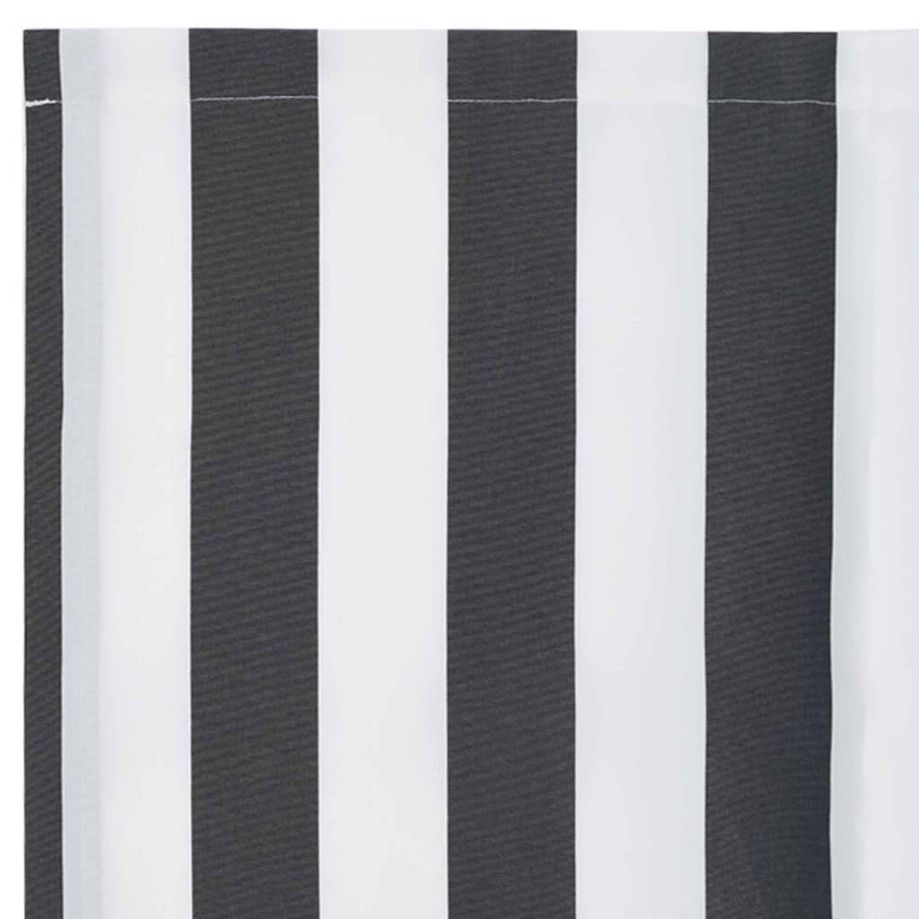 Reservedug til markise Anthracit og hvid 4 x 2 m Polyester