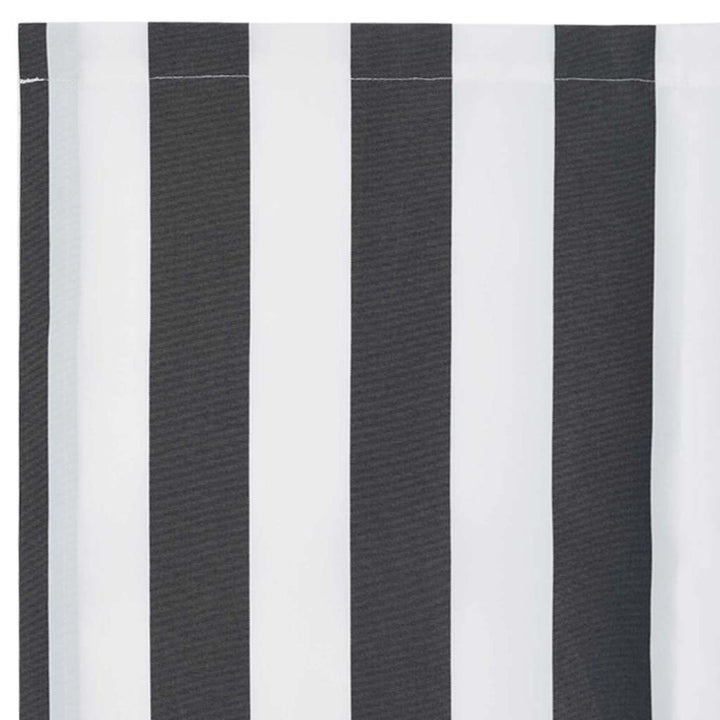 Reservedug til markise Anthracit og hvid 4 x 2 m Polyester