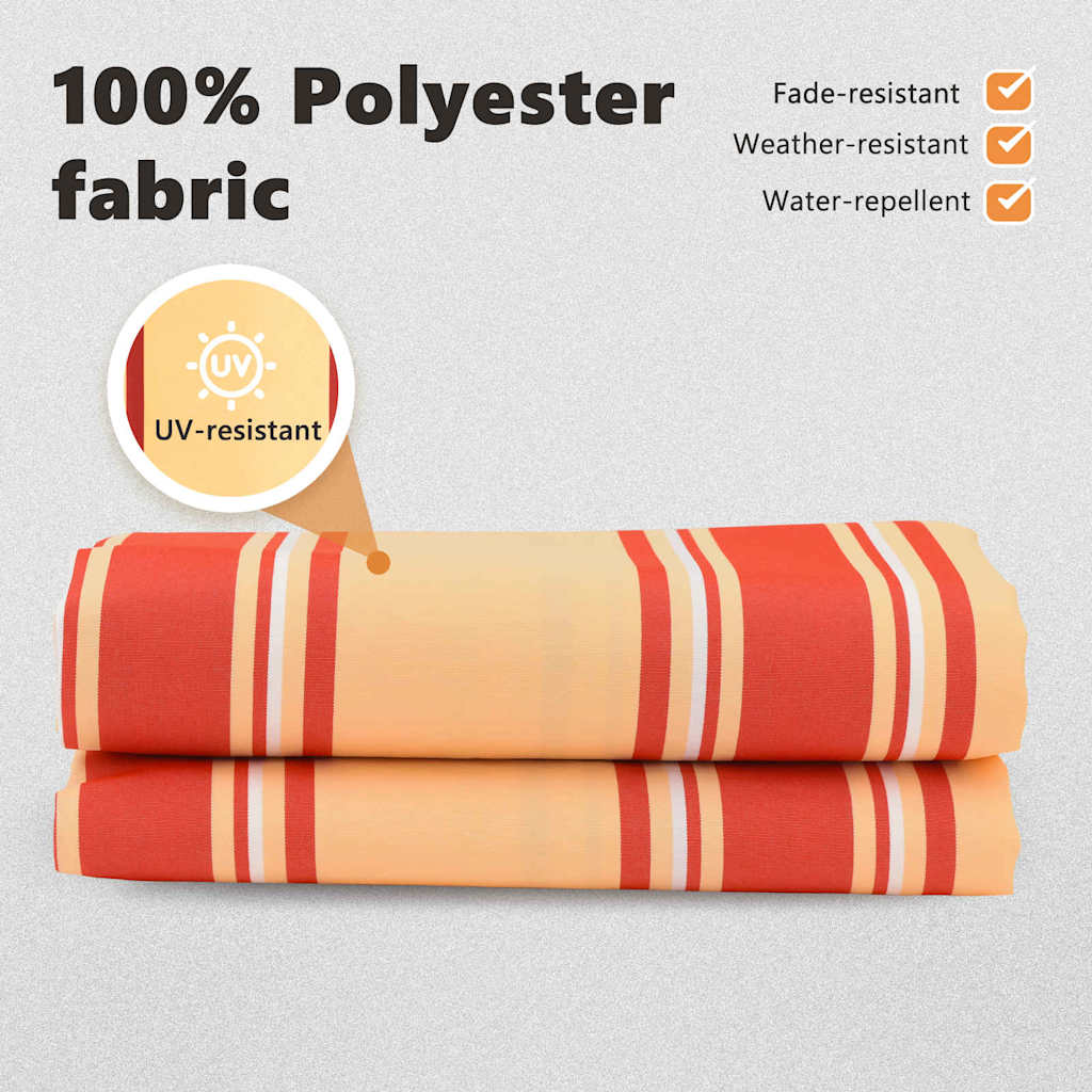 Reservedug til markise Flerfarvet 3,5 x 2 m Polyester