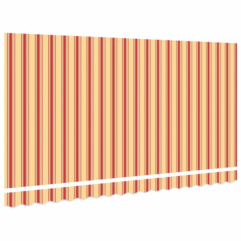 Reservedug til markise Gul og orange 380 x 195 cm Polyester