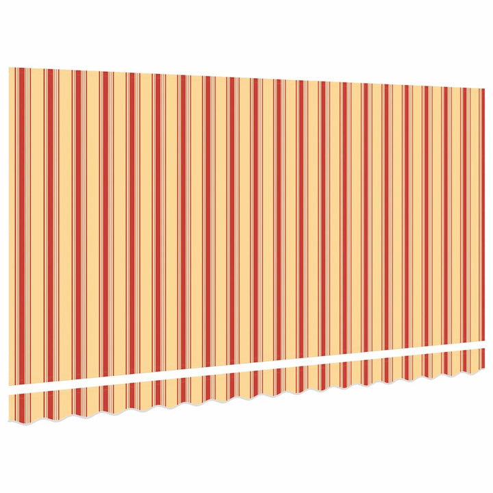 Reservedug til markise Gul og orange 380 x 195 cm Polyester