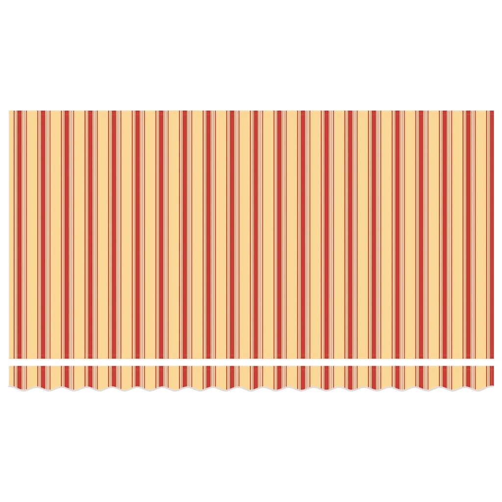 Reservedug til markise Gul og orange 380 x 195 cm Polyester