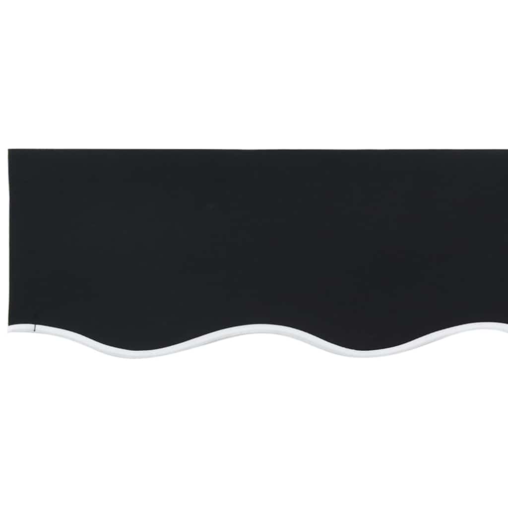 Reservedug til markise Sort 330 x 245 cm Polyester