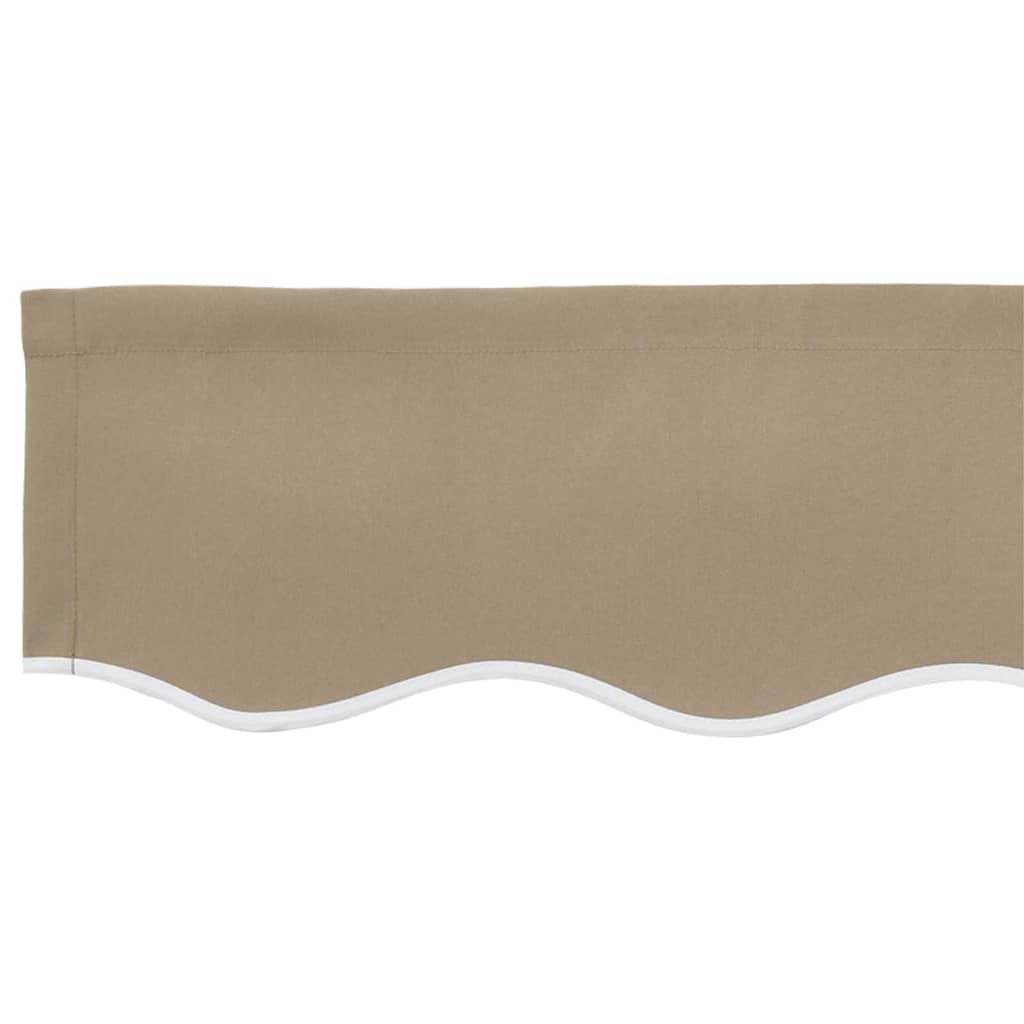 Reservedug til markise Beige 2,5 x 2 m Polyester