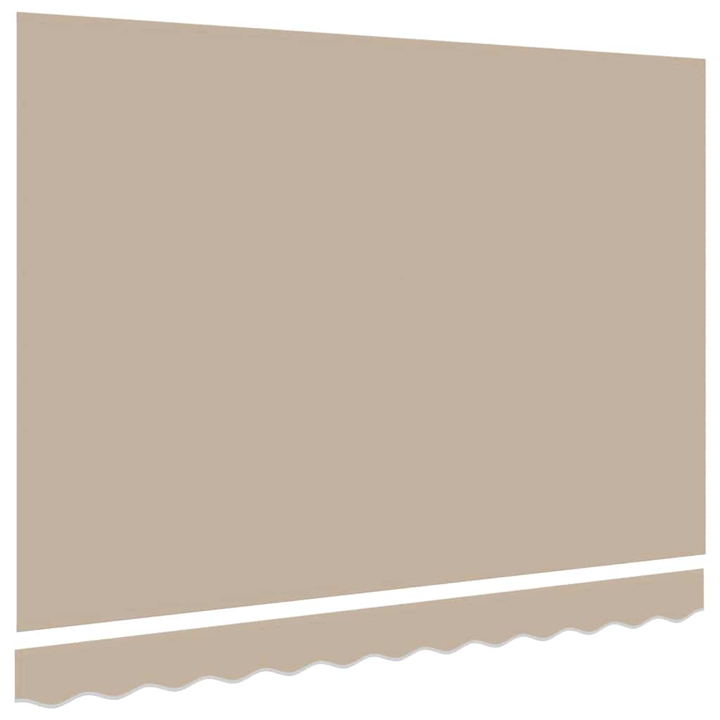 Reservedug til markise Beige 3 x 2,5 m Polyester