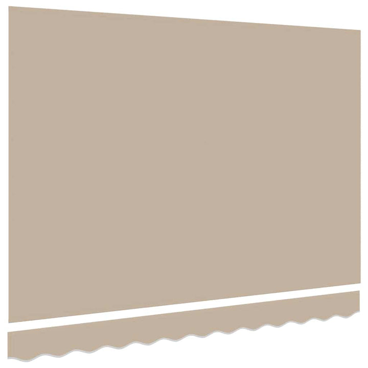 Reservedug til markise Beige 3 x 2,5 m Polyester
