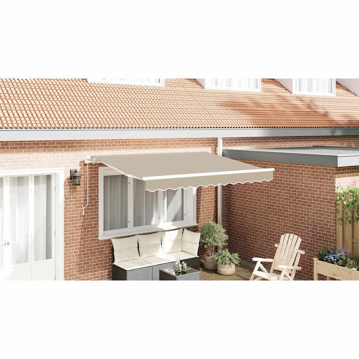 Reservedug til markise Beige 3,5 x 2,5 m Polyester
