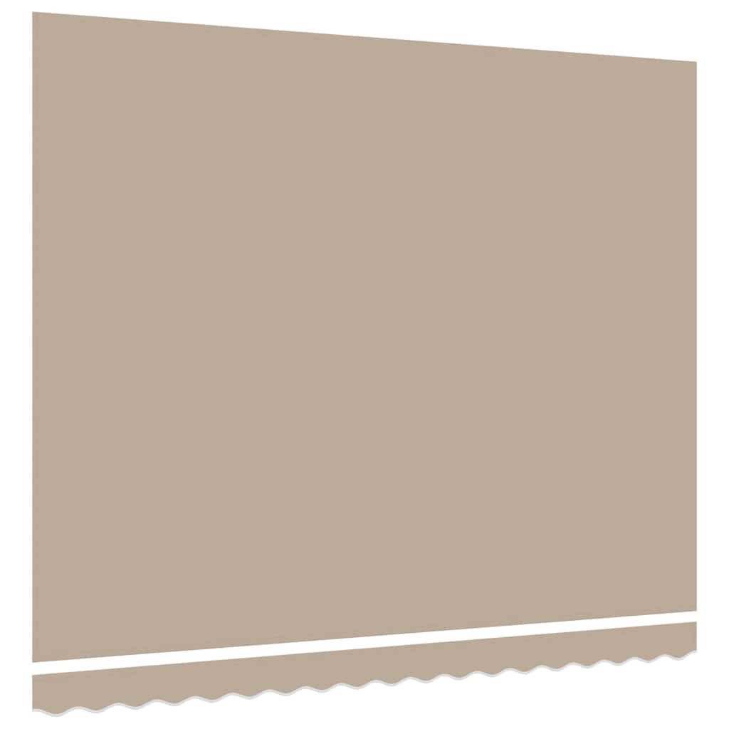 Reservedug til markise Beige 4 × 3,5 m Polyester