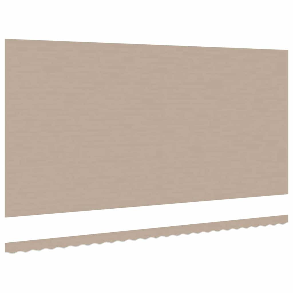 Reservedug til markise Beige 6 x 3 m Polyester