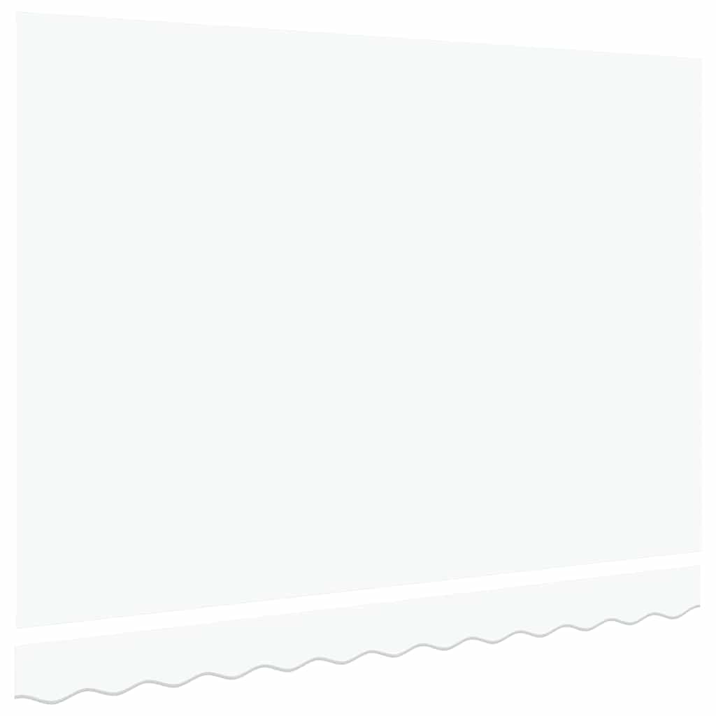 Reservedug til markise Hvid 2,5 x 2 m Polyester